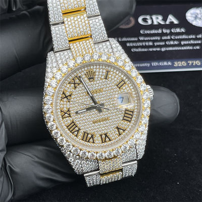  Studded BussDown Luxury Moissanite Iced Out Watch Expensive