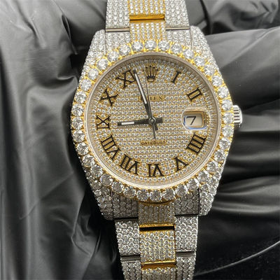 Studded BussDown Luxury Moissanite Iced Out Watch Expensive