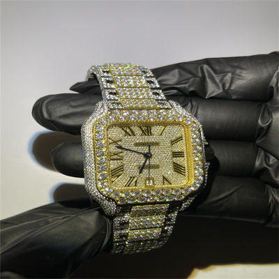 Bocarman Mechanical Moissanite  Watches High Quality Moissanite Mens Watches